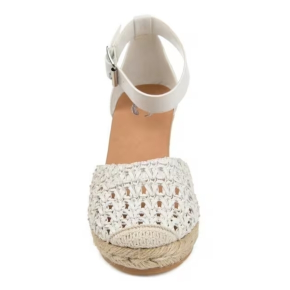 Journee Collection Sierra Espadrille Sandal Sz 8 - Picture 3 of 6